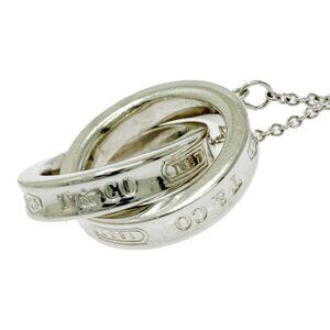 Tiffany & Co Silver Interlocking Circle Necklace